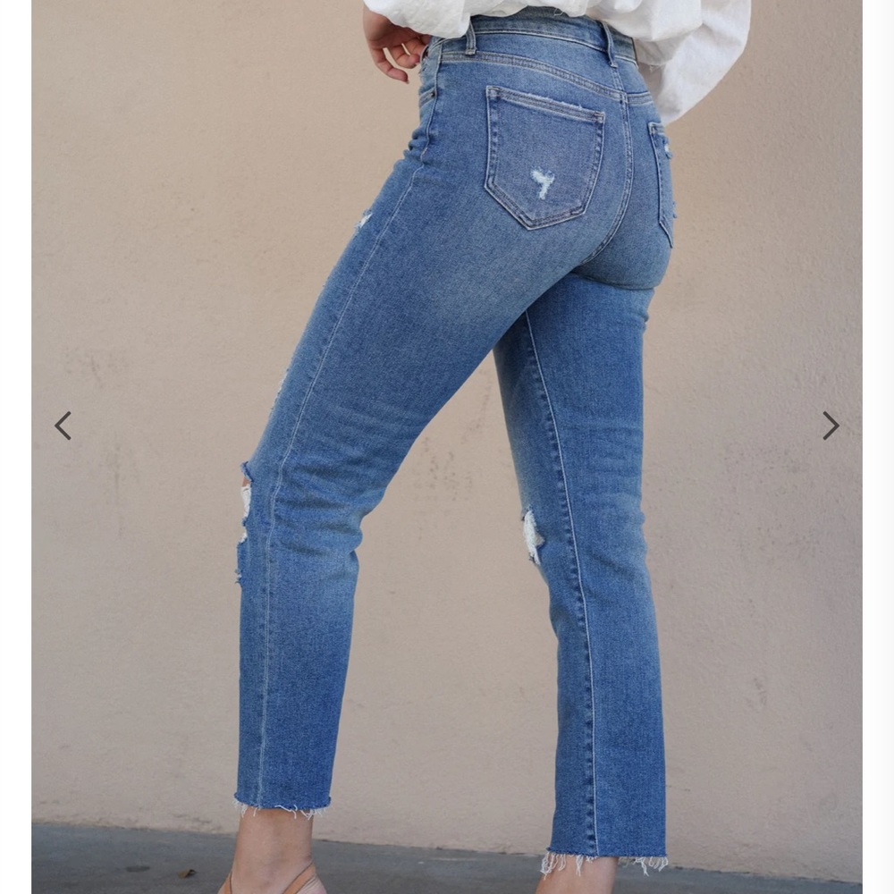 CARLY JEANS LOS ANGELES - medium wash - - Picture 5 of 10